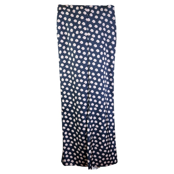 SACHIN & BABI NNWT LANA PANT Navy and Pink Pattern SZ 4 - Picture 4 of 11